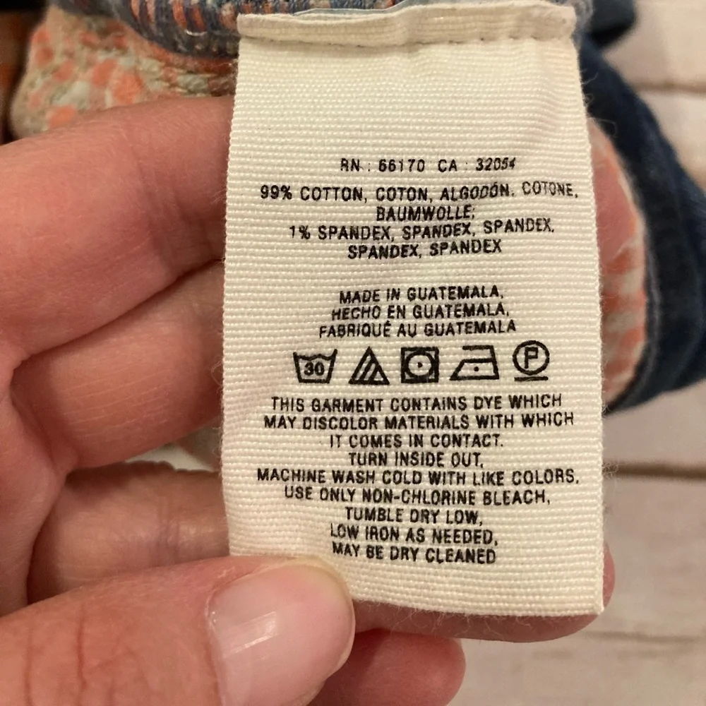 Anthropologie Pilcro and The Letterpress Fit Stet Jean Shorts Size 26 - Picture 10 of 10
